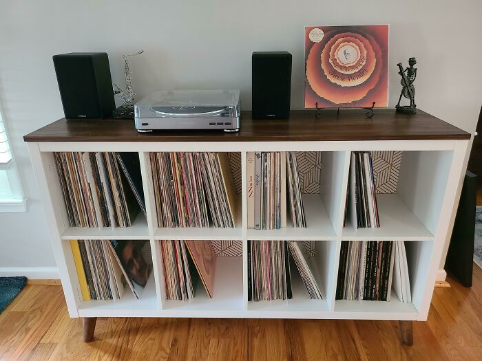Gave My Kallax Record Stand An Upgrade