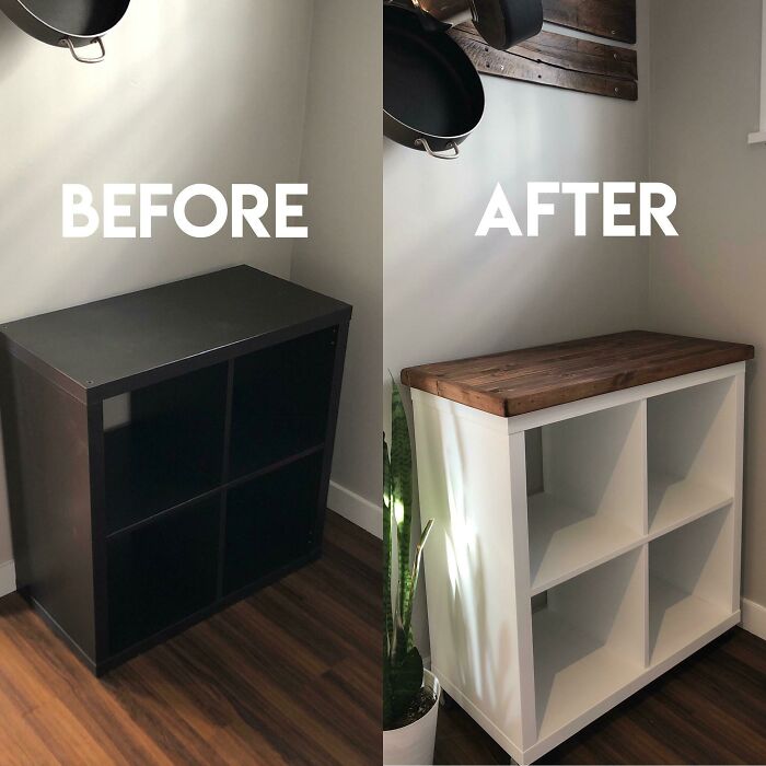 $25 IKEA Kallax Conversion