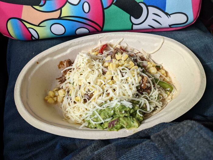 This Was Supposed To Be A Single Taco. I Didn't Ask For Anything Extra. Needless To Say I'm Very Happy With The Portion Sizes Today