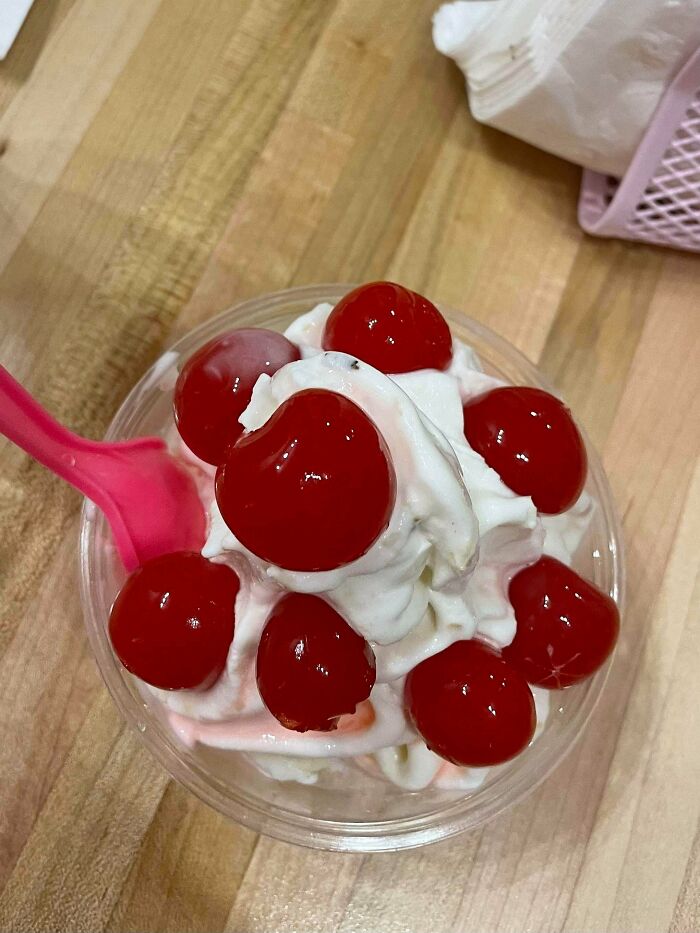 I Asked Them To Give Me As Many Cherries As They Were Allowed