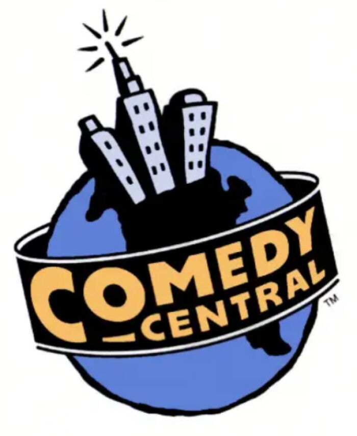 The Old Comedy Central Logo. The 90s To Mid 2000s Were Peak Comedy Central