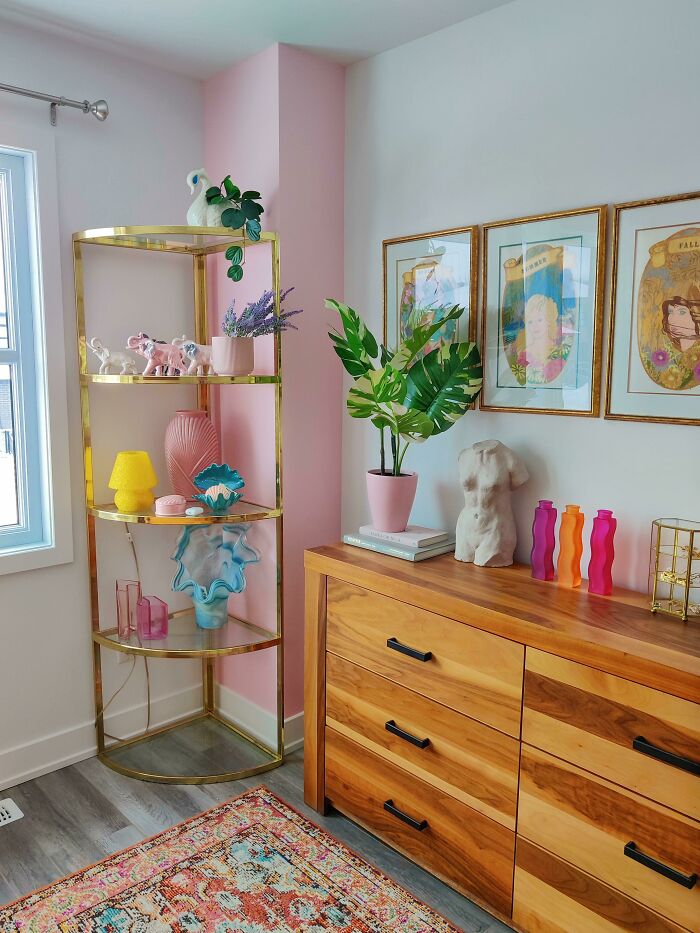 Any Ideas On What I Can Put At The Bottom Of My Gold Shelf?