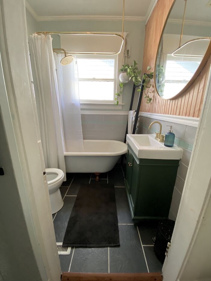 Finally Putting The Finishing Touches On Our Craftsman Bathroom Upgrade