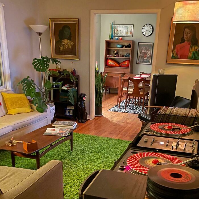 After Buying The House 5 Months Ago I Finally Have Found Time To Get My Living/Dining Rooms Somewhat Situated! I’m Sure It’ll Change A Dozen Times Before I’m Really Satisfied 