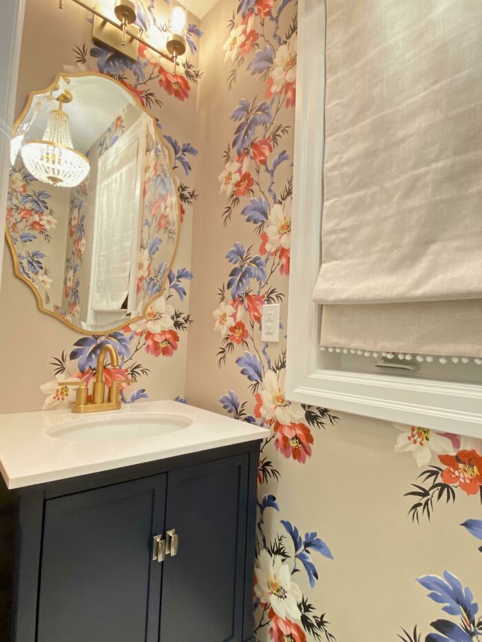 Jewel-Box Powder Room