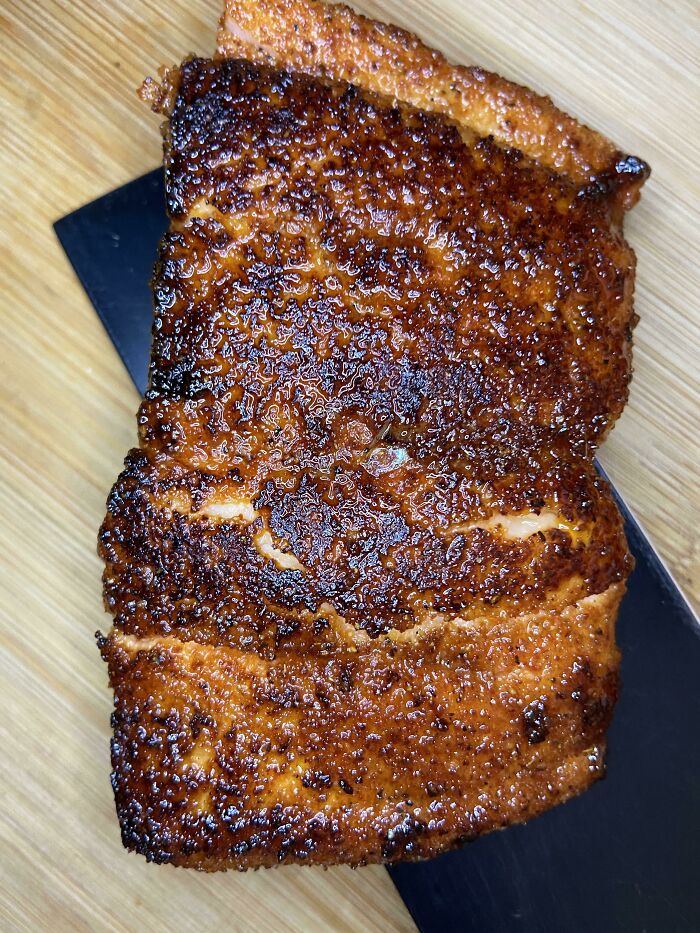 A Gorgeously Crusted Salmon