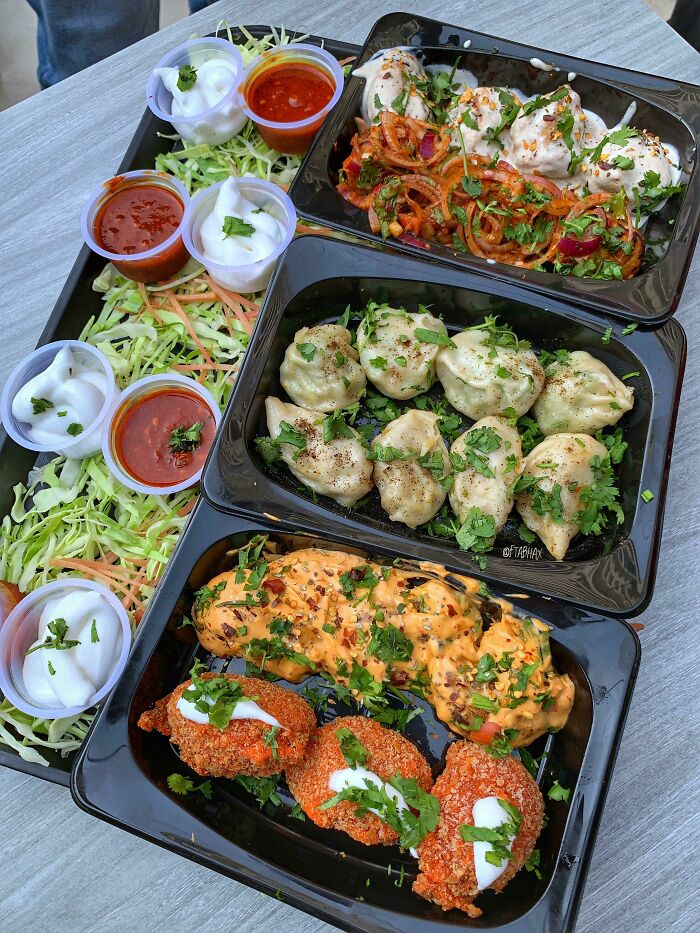 Momos (Dumpling) Platter