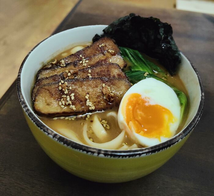 First Time Making Vegetarian Ramen 