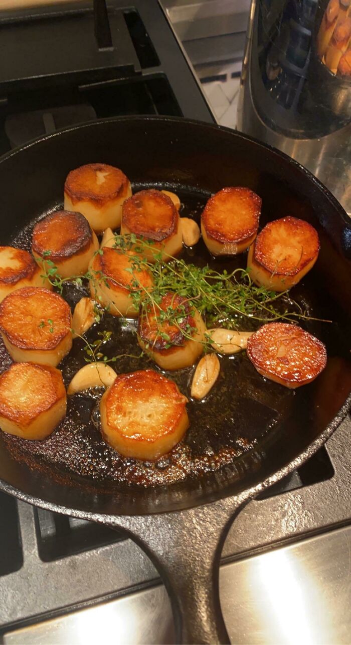 Fondant Potatoes Came Out Amazing