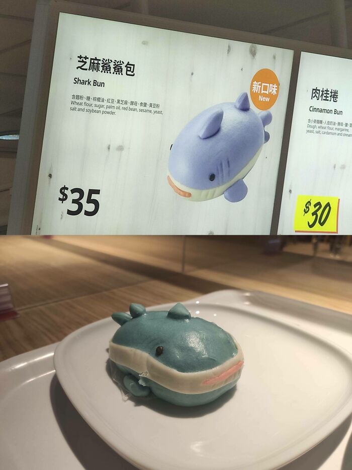Shark Bun At IKEA Taiwan