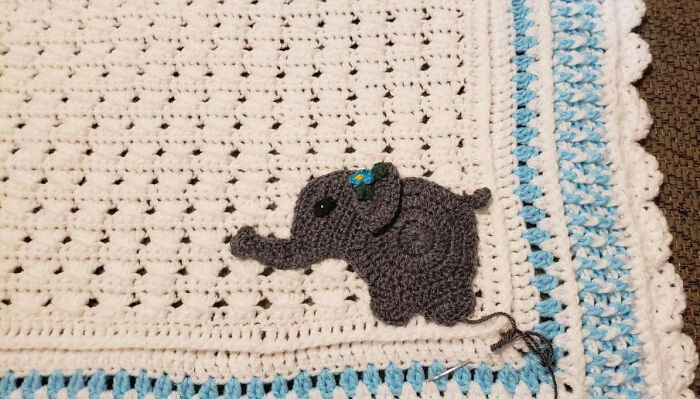 My Mom Made This Beautiful Baby Blanket For A Woman At Church And Never Got A Thank You