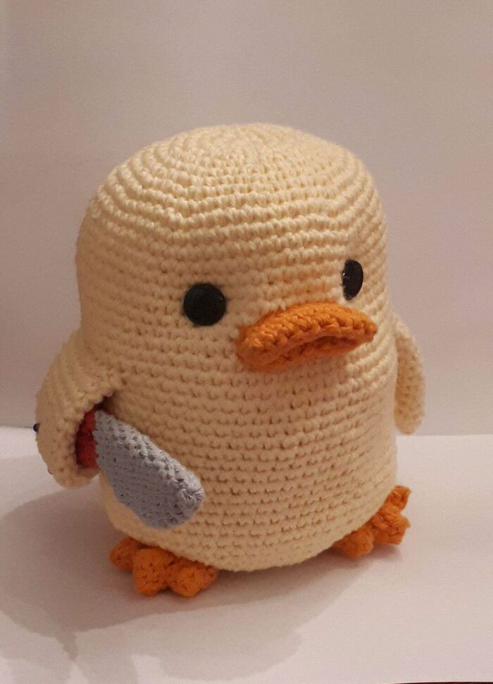 I Have Finally Perfected My Stabby Duck!