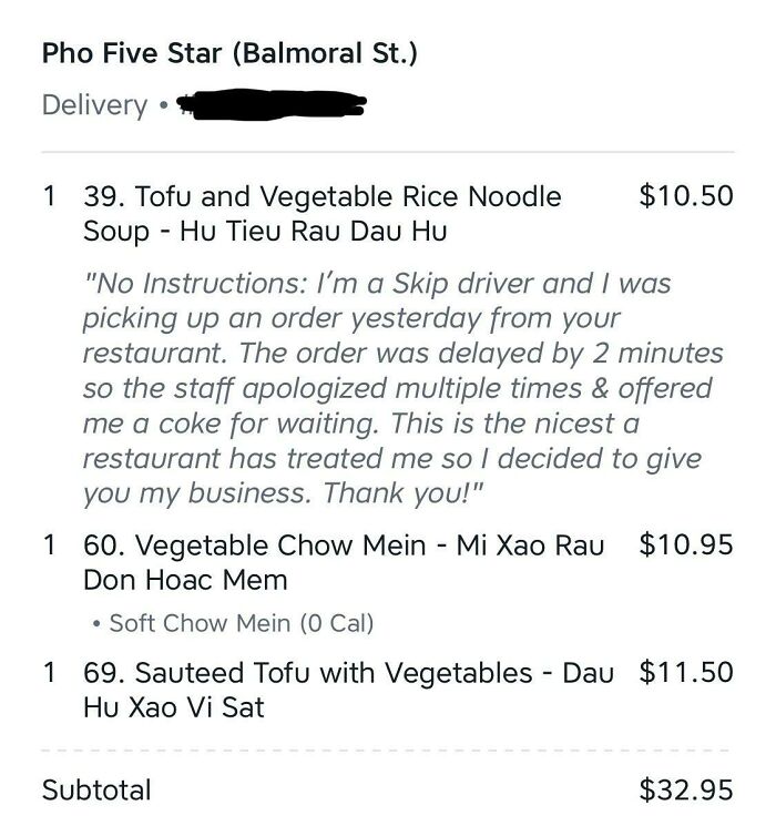 Restaurants, Take Note. We’re Not Just Delivery Drivers, We’re Your Customers Too