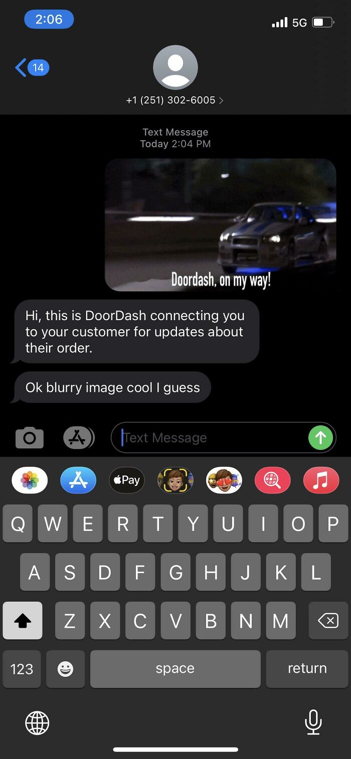 I Guess He Didn’t Appreciate My Fast & Furious Gif