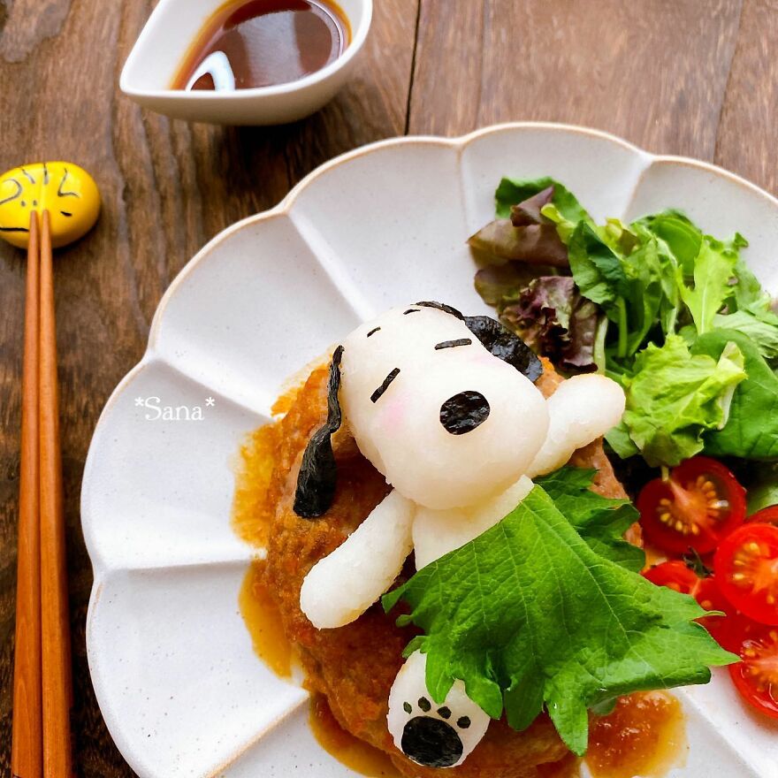Japanese Woman Creates Amazing Dishes Inspired By The Snoopy Cartoon And Here Are The 42 Best