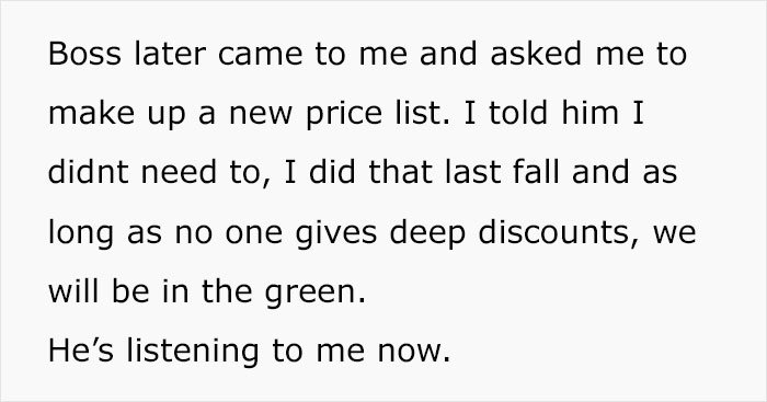 Boss Ignores Employee&rsquo;s Warning To Not Bring Down Prices For Wealthy Client, Realizes He Made A Mistake When It&rsquo;s Too Late
