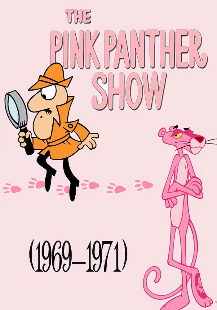 Poster for The Pink Panther Show animated tv show 