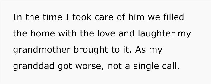 Woman Takes Care Of Her Grandpa, Everyone Else In The Family Ignores Him Until He Passes Away And Leaves Everything To Her Woman Takes Care Of Her Grandpa, Everyone Else In The Family Ignores Him Until He Passes Away And Leaves Everything To Her