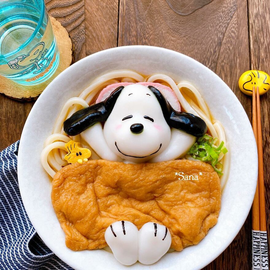 Japanese Woman Creates Amazing Dishes Inspired By The Snoopy Cartoon And Here Are The 42 Best