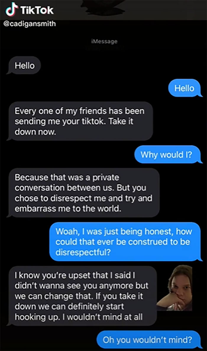Women Share Texts From Men That They Were Dating To Show How Quickly They Change Their Opinions Women Share Texts From Men That They Were Dating To Show How Quickly They Change Their Opinions