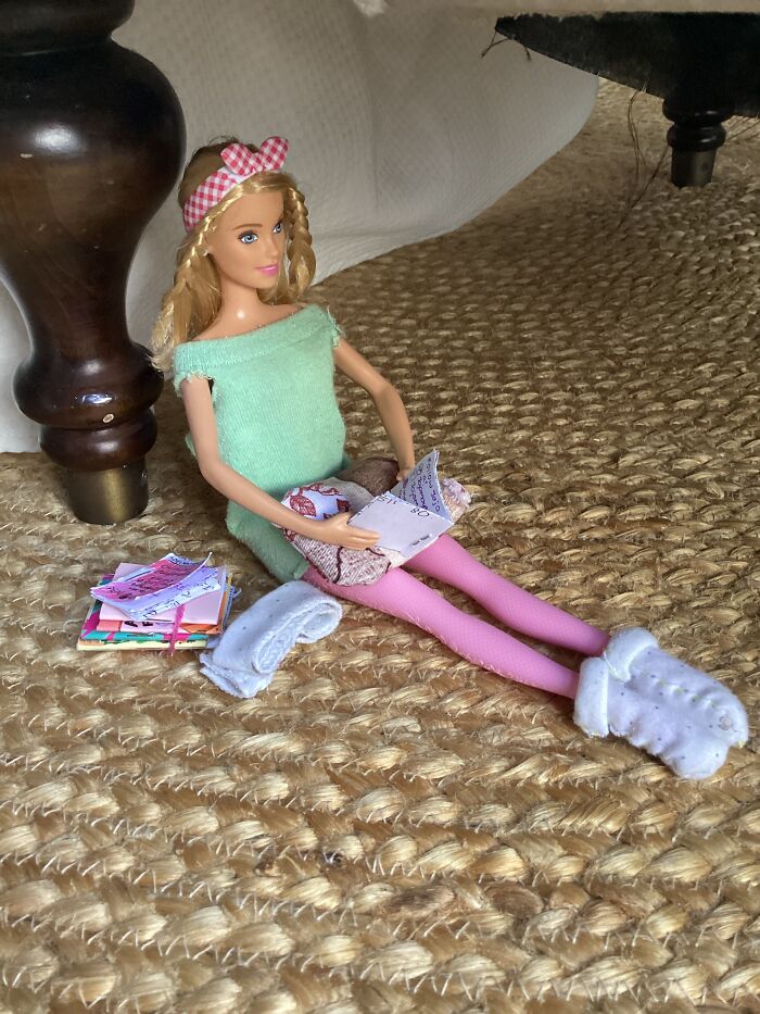 I Make Outfits Out Of Old Clothes For Dolls (14 Pics)