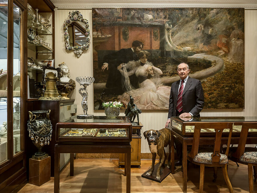 Carlo And Achilles Lived Together For Eight Years, From 2009 To 2017 From The Series 'Lares' © Luca Rotondo