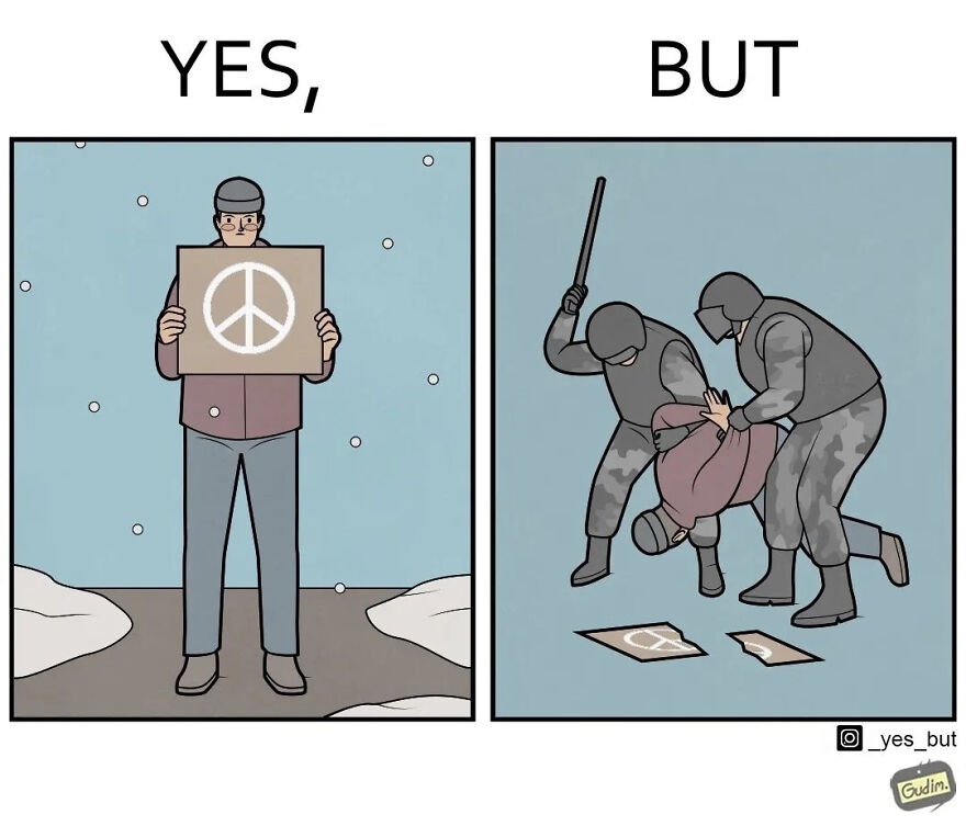 Artist Criticizes Our Society By Showing Two Different Sides Of The Same Story (26 New Comics)