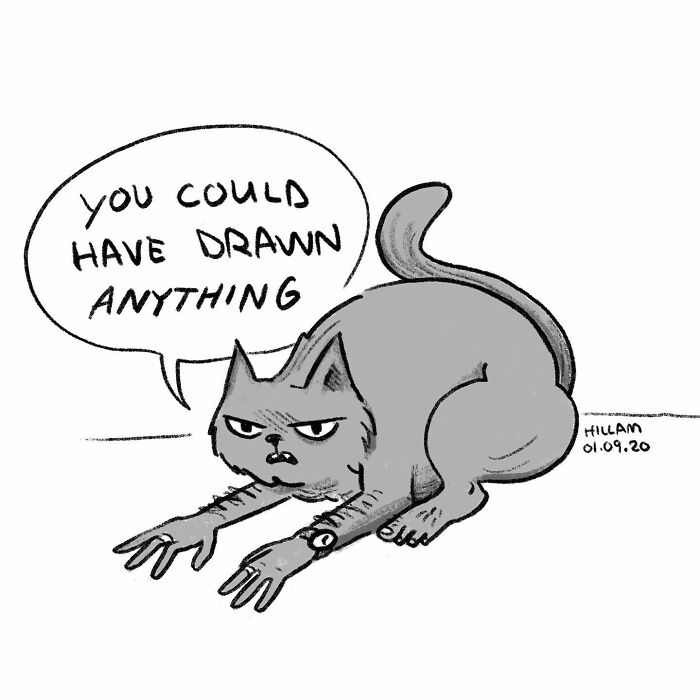 Artist Illustrates Daily Struggles And Life With Cats And A Kid In These New Comics