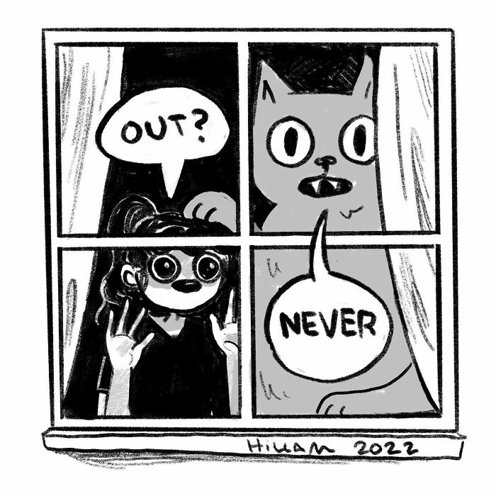 Artist Illustrates Daily Struggles And Life With Cats And A Kid In These New Comics