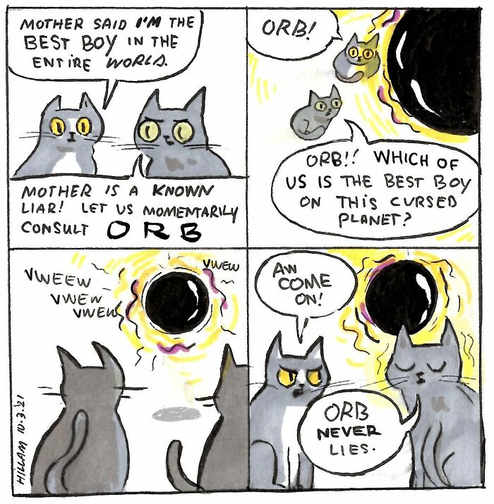 Artist Illustrates Daily Struggles And Life With Cats And A Kid In These New Comics