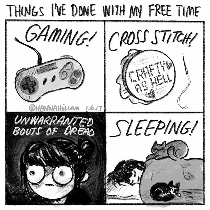 Artist Illustrates Daily Struggles And Life With Cats And A Kid In These New Comics