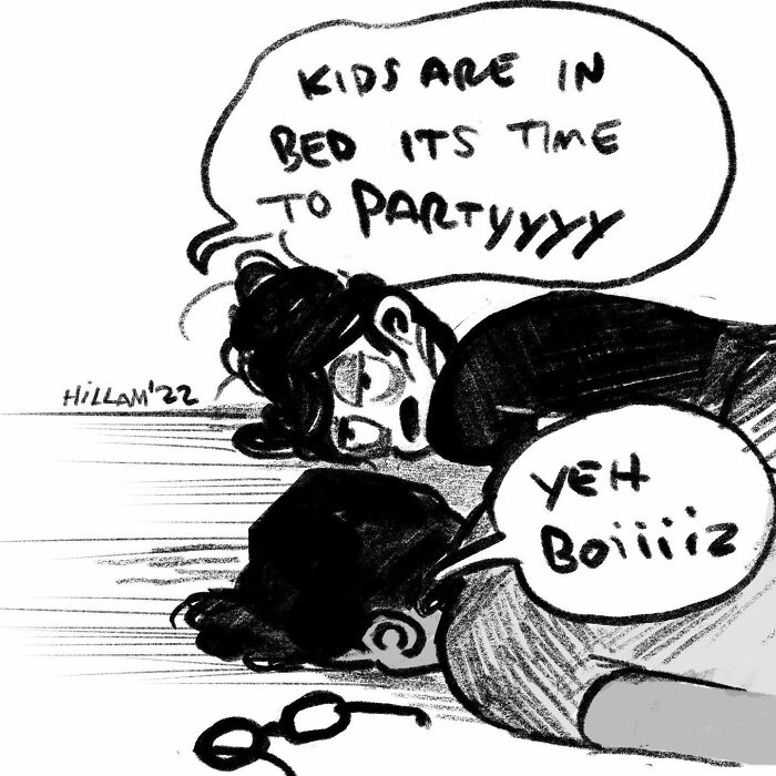 Artist Illustrates Daily Struggles And Life With Cats And A Kid In These New Comics