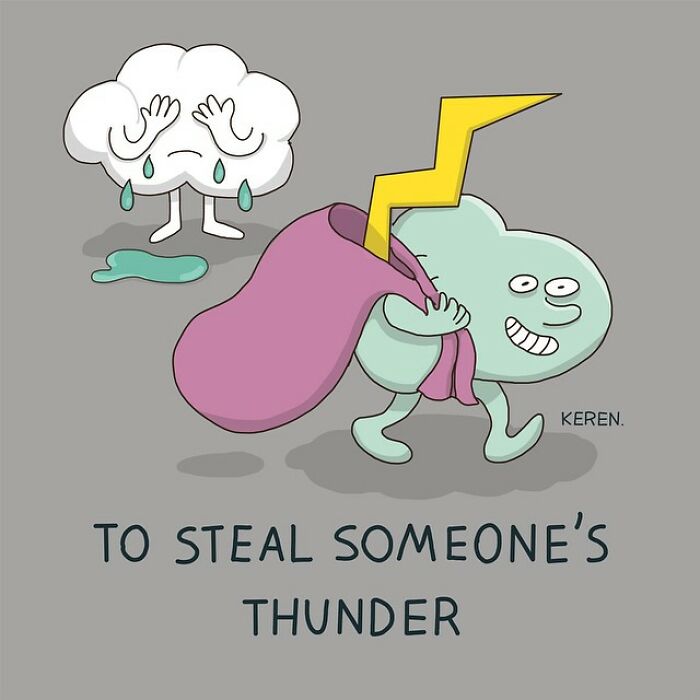 Artist Illustrates The Very Funny Literal Meanings Of Idioms