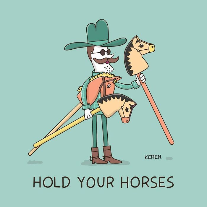 Artist Illustrates The Very Funny Literal Meanings Of Idioms