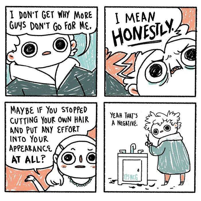 Artist Shows In Very Funny Comics His Daily Struggles For Life