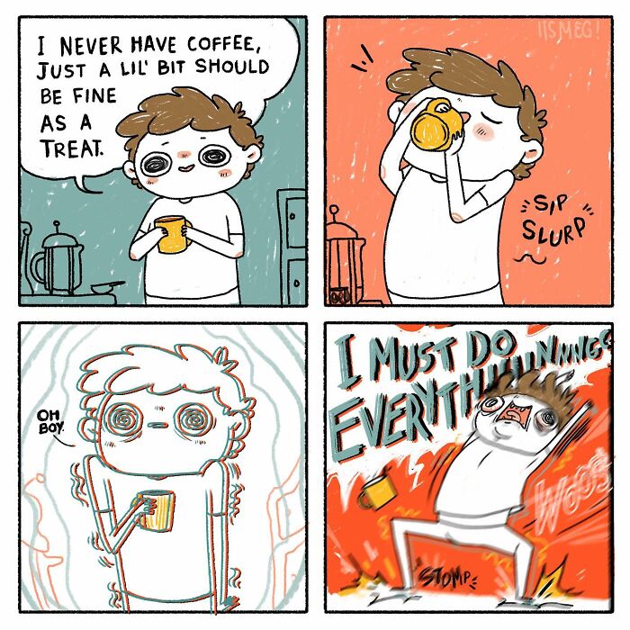 Artist Shows In Very Funny Comics His Daily Struggles For Life