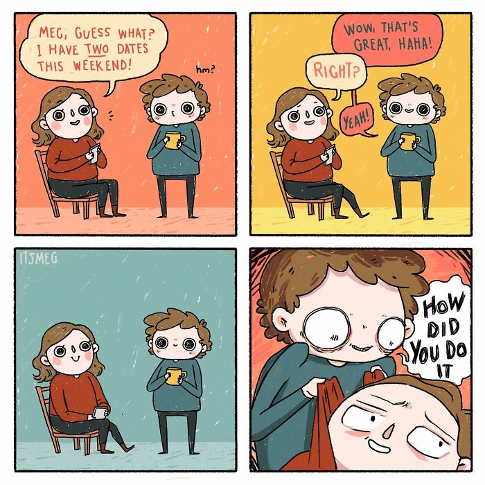 Artist Shows In Very Funny Comics His Daily Struggles For Life