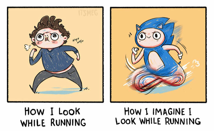 Artist Shows In Very Funny Comics His Daily Struggles For Life