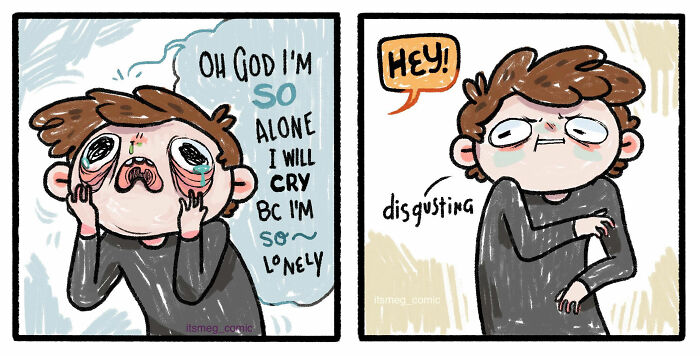 Artist Shows In Very Funny Comics His Daily Struggles For Life