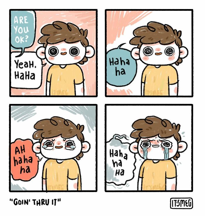 Artist Shows In Very Funny Comics His Daily Struggles For Life