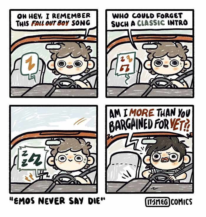 Artist Shows In Very Funny Comics His Daily Struggles For Life