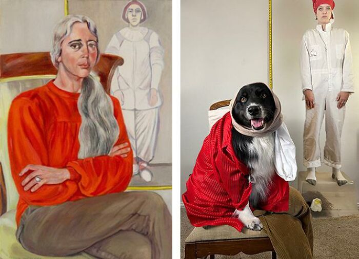 Selina Trieff, 1984 By Sylvia Sleigh vs. Finnina Wooff, 2022