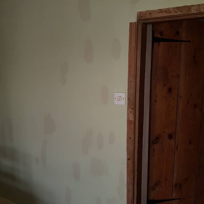 When Your Husband Say "Only Test Patch In A Small Area". Note To Self: Husband Is Sometimes Right