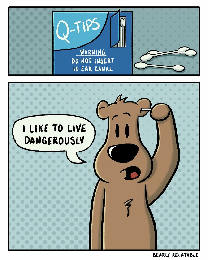 Bearly Relatable Comic