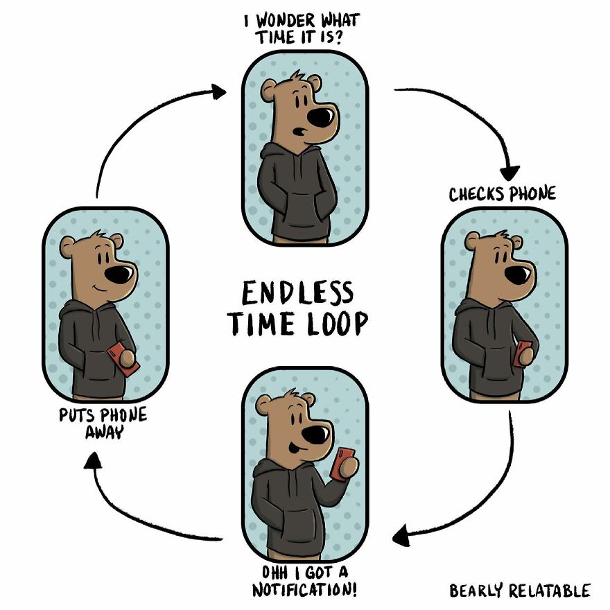 Bearly Relatable Comic