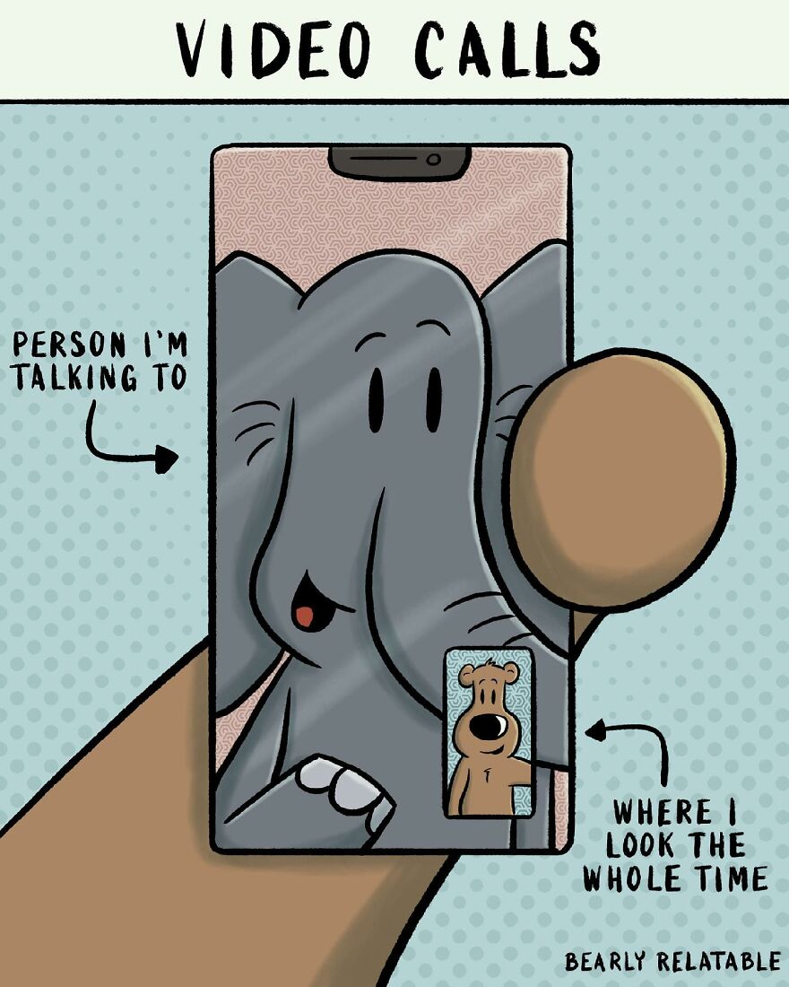 Bearly Relatable Comic