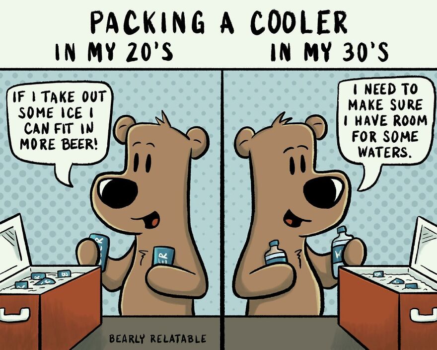 Bearly Relatable Comic