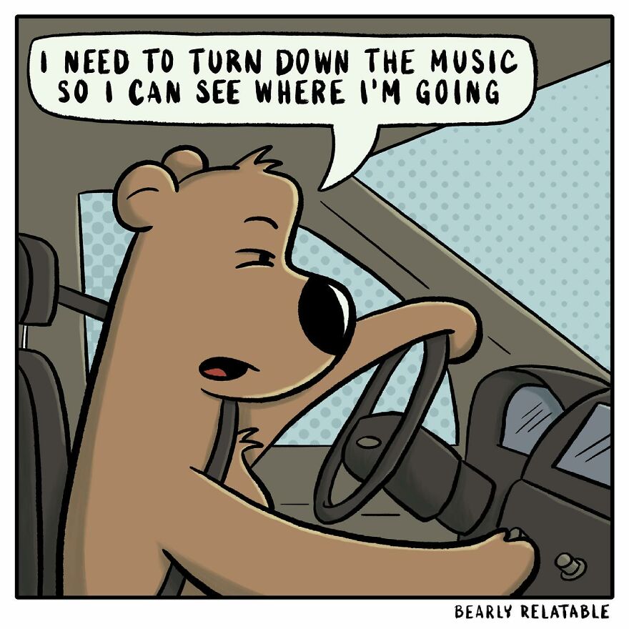 Bearly Relatable Comic