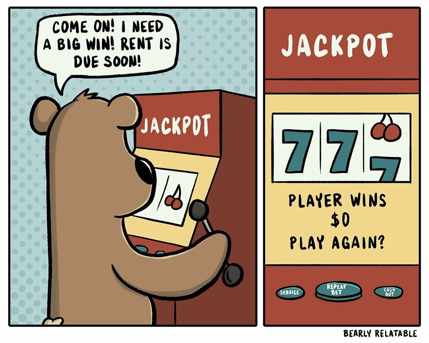 Bearly Relatable Comic