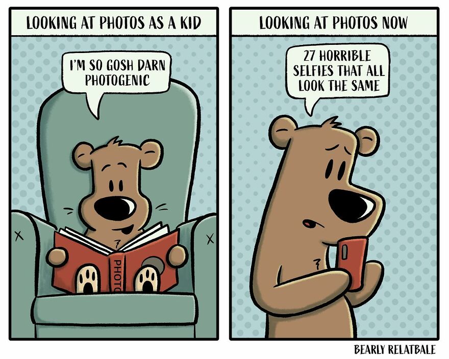 Bearly Relatable Comic